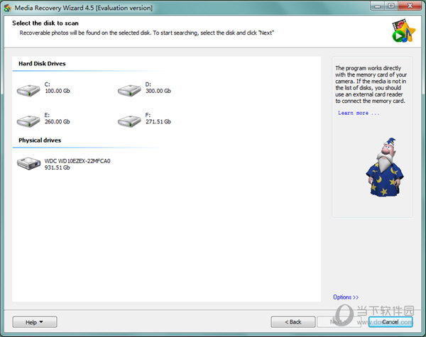 Media Recovery Wizard