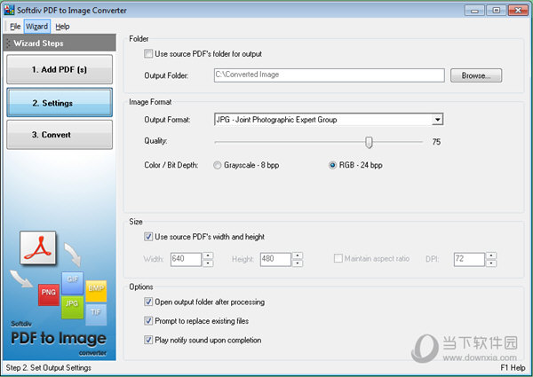 Softdiv PDF to Image Converter