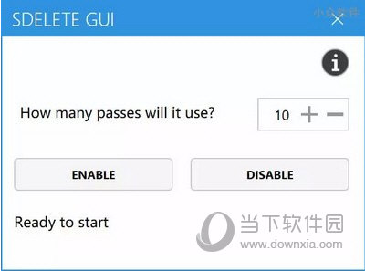 SDelete Gui