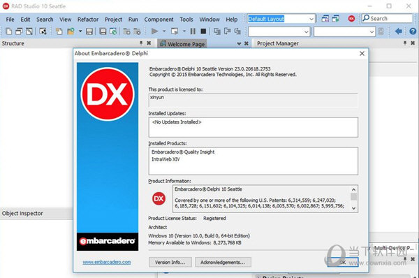 embarcadero rad studio10.3注册机