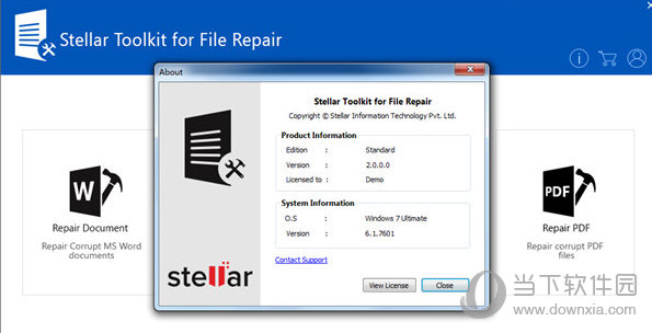 Stellar Toolkit for File Repair