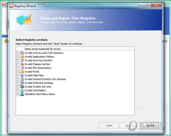 Weeny Free Registry Cleaner