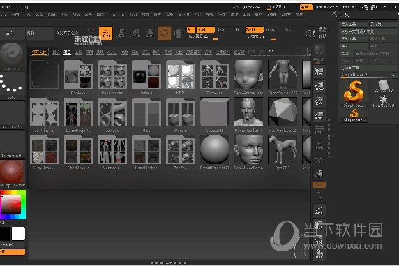 PixologicZbrush2021雕刻软件（软件功能介绍）