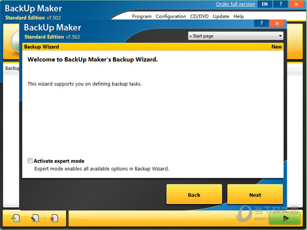 BackUp Maker Standard Edition