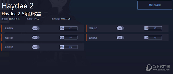 Haydee 2五项修改器