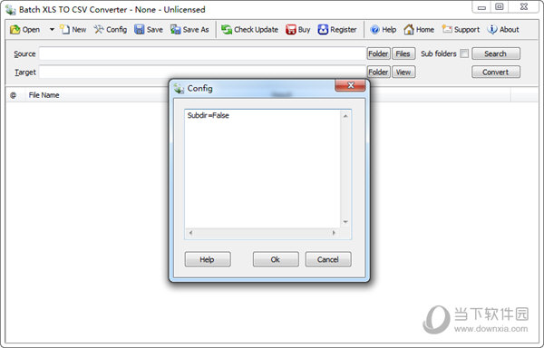Batch XLS to CSV Converter