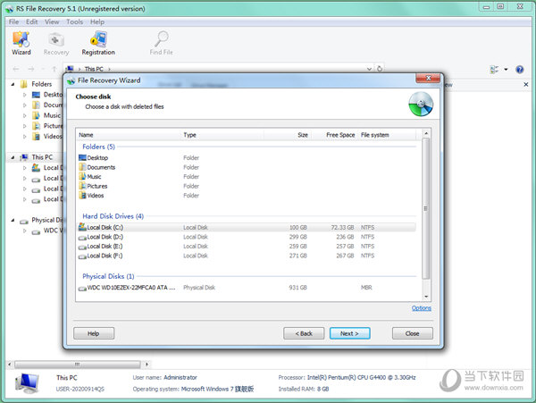 RS file Recovery