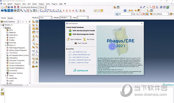 Abaqus 2021