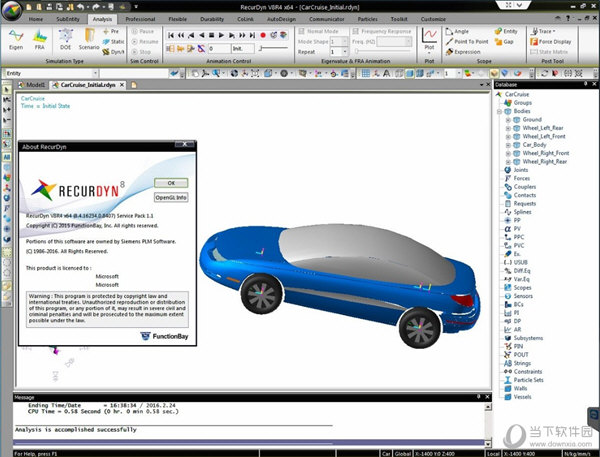 RecurDyn v8r4破解版