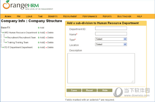 OrangeHRM3.3中文版