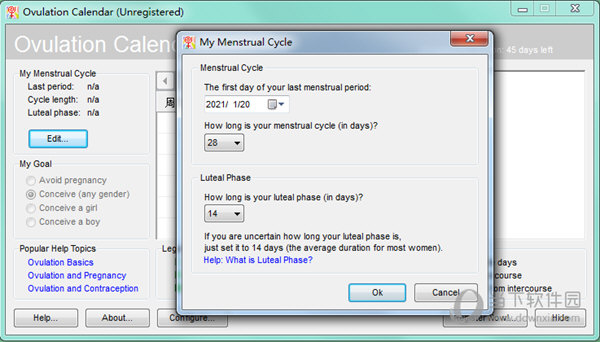 Ovulation Calendar