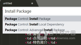 Install Package