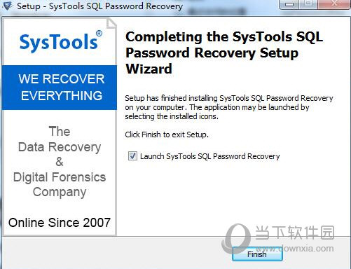 SysTools SQL Password Recovery