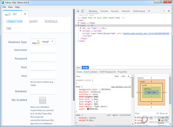 Falcon SQL Client