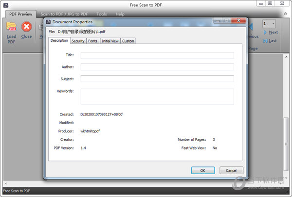 Free Scan to PDF
