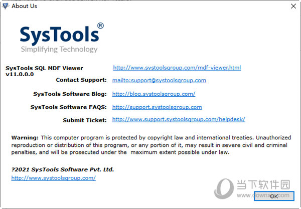 SysTools SQL MDF Viewer