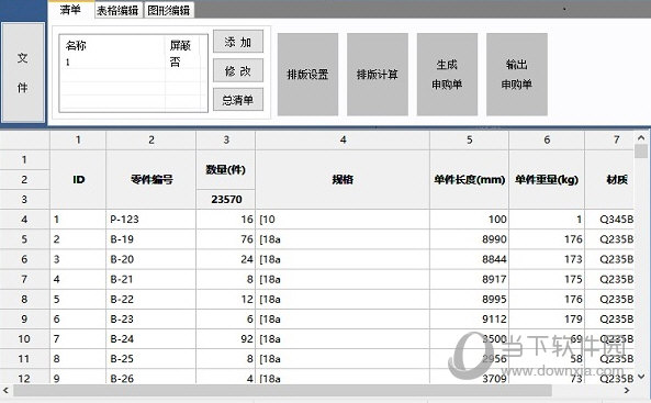 定尺提料