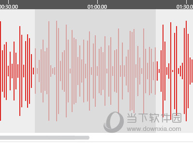知识兔点击选择需要操作的一段音频