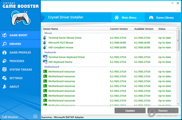 Crynet Game Booster