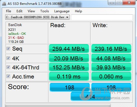 AS SSD Benchmark