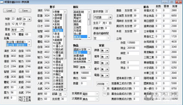 明星志愿2000修改器下载