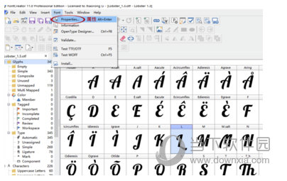 FontCreator