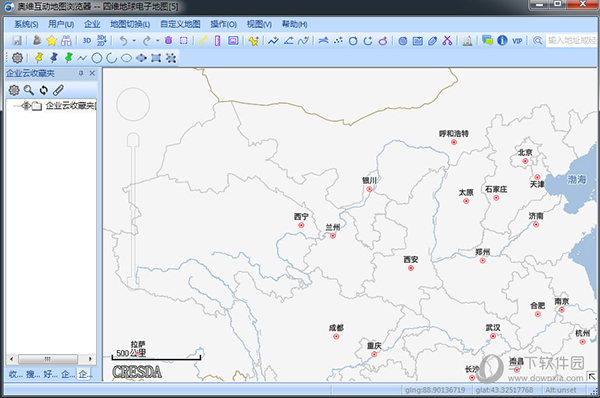 奥维互动地图vip9电脑版破解版 V9.1.2 永久vip破解版