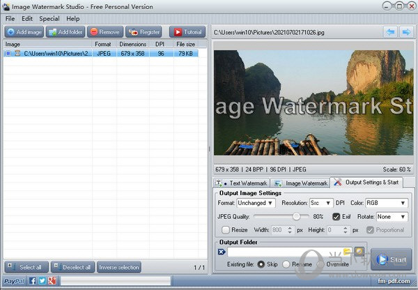 Image Watermark Studio
