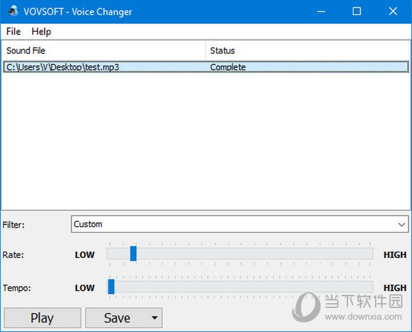 Vovsoft Voice Changer