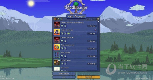 tMODLoader模组浏览器