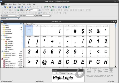 FontCreator11汉化版