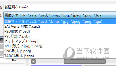 sai2保存格式