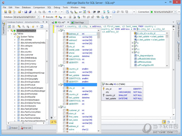 dbForge SQL Tools