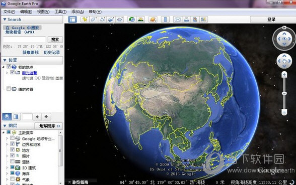kmz在googleearth里有瓦片的特征,与贴图不同,这种丝毫无延迟.