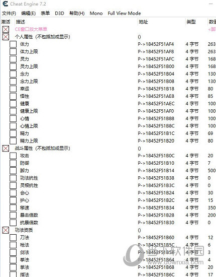 鬼谷八荒CE修改器