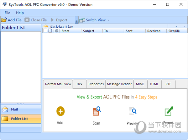 SysTools AOL PFC Converter V6 0 