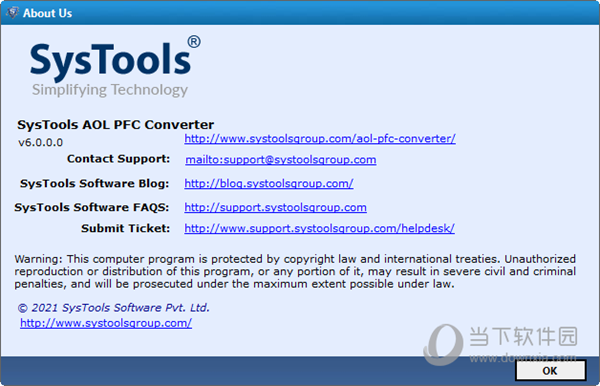 SysTools AOL PFC Converter V6 0 