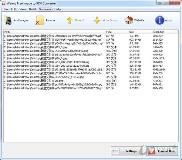 Weeny Free PDF Converter