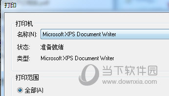 Microsoft XPS Document Writer