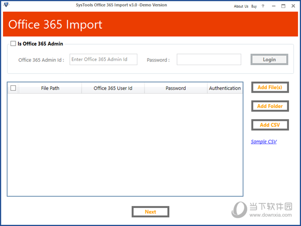 SysTools Office 365 Import