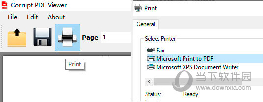 Corrupt PDF Viewer