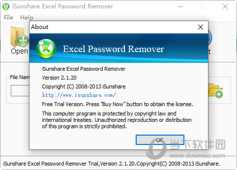 iSunshare Excel Password Remover