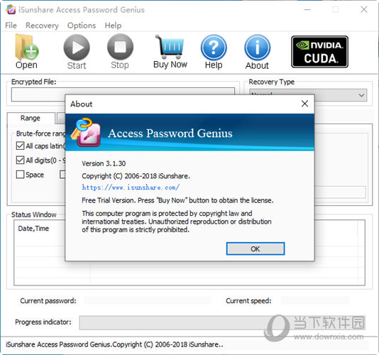 iSunshare Access Password Genius