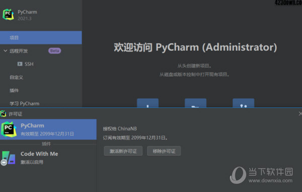 PyCharm2021中文补丁