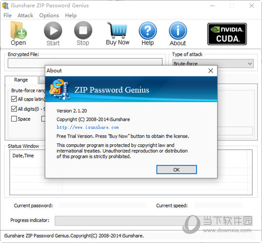 iSunshare ZIP Password Genius