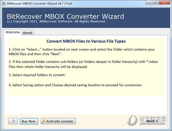 BitRecover MBOX Converter Wizard