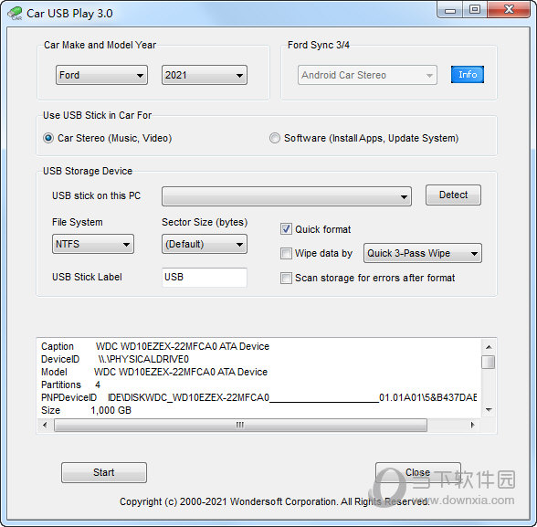 Car USB Play(USB设备配置工具) V3.0 官方版 下载_当下软件园_软件下载
