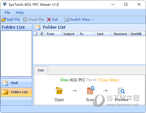 SysTools AOL PFC Viewer PFC V1 0 