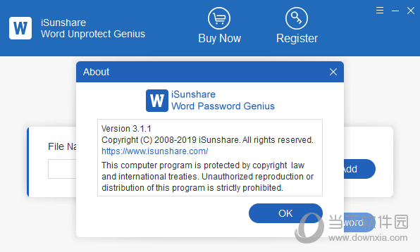 iSunshare Word Unprotect Genius