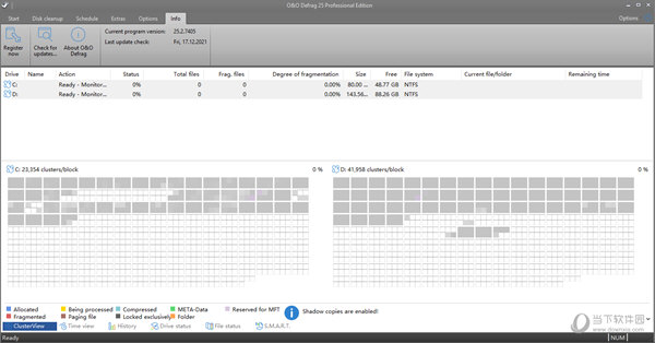 O&O Defrag Pro 25破解版